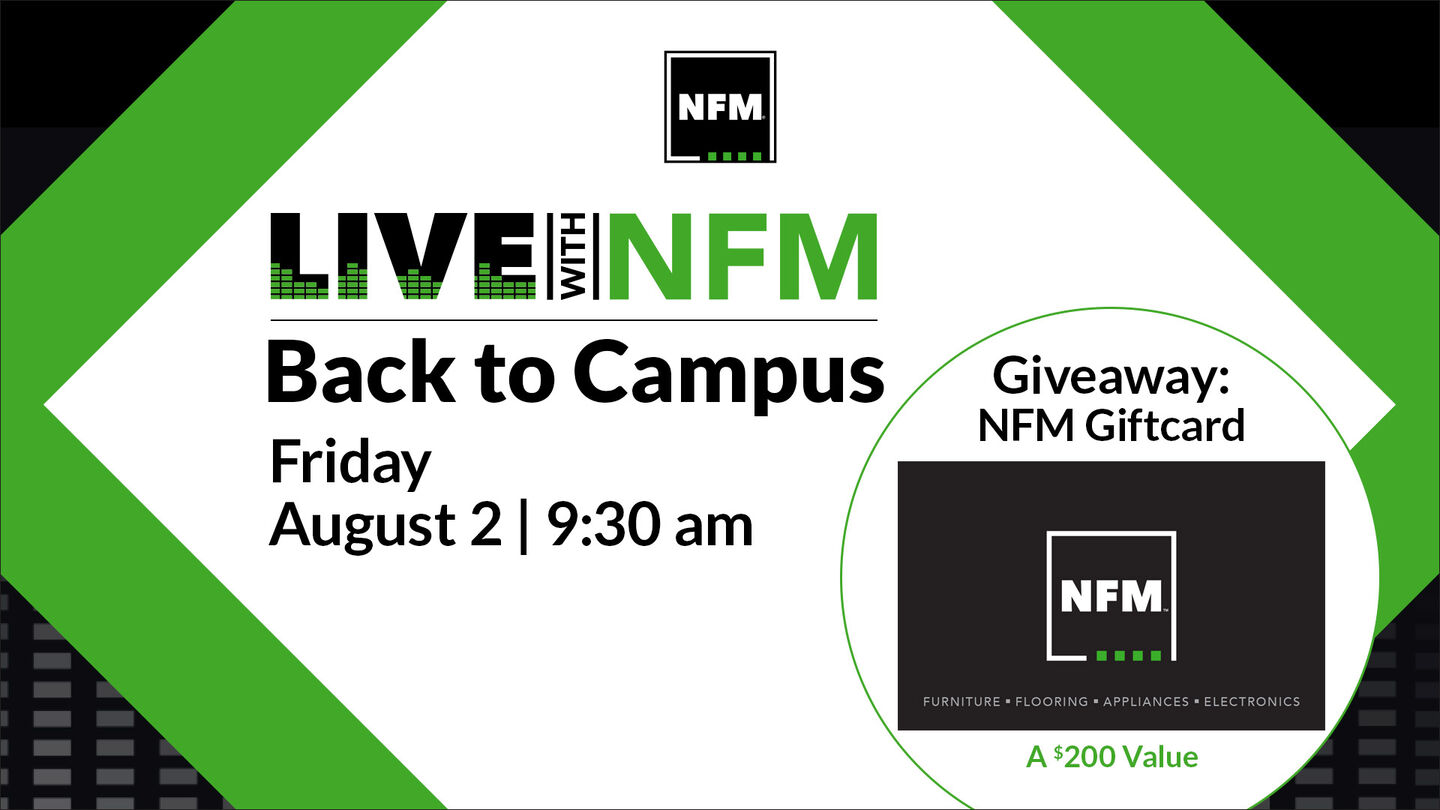 Live with NFM | back to campus