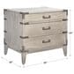 Safavieh Perri 3 Drawer Nightstand in Light Gray, , large