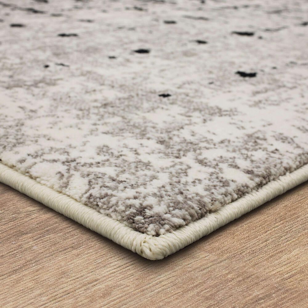 Karastan Epiphany Flux Screen 8&#39; x 10&#39; Alabaster Area Rug, , large