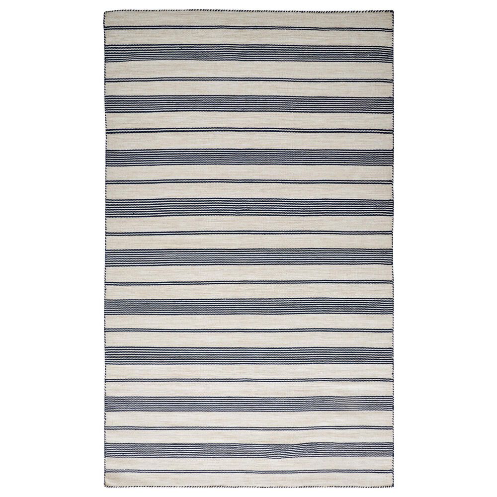 Feizy Rugs Duprine 4" x 6" Navy Area Rug, , large