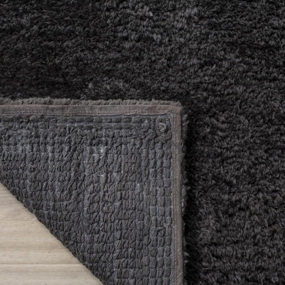 Safavieh Sheep Shag SSG120C 4&#39; x 6&#39; Charcoal Area Rug, , large