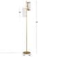 Grandview Gallery Rhonda Floor Lamp in Brushed Nickel, , large