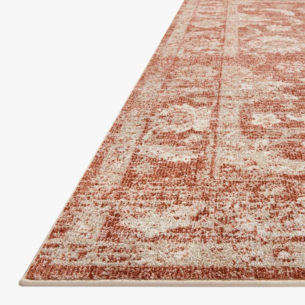 Loloi II Odette 2&#39;3&quot; x 3&#39;10&quot; Rust and Ivory Area Rug, , large