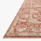 Loloi II Odette 2"3" x 3"10" Rust and Ivory Area Rug, , large