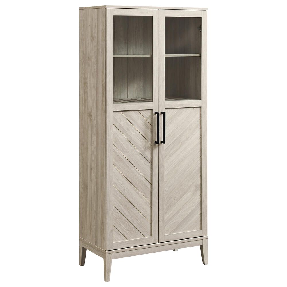 Walker Edison Logan 68" Storage Cabinet in Birch, , large