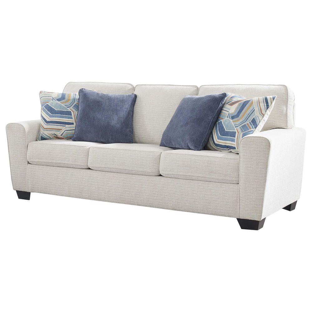 Signature Design by Ashley Cashton Queen Sleeper Sofa in Snow, , large