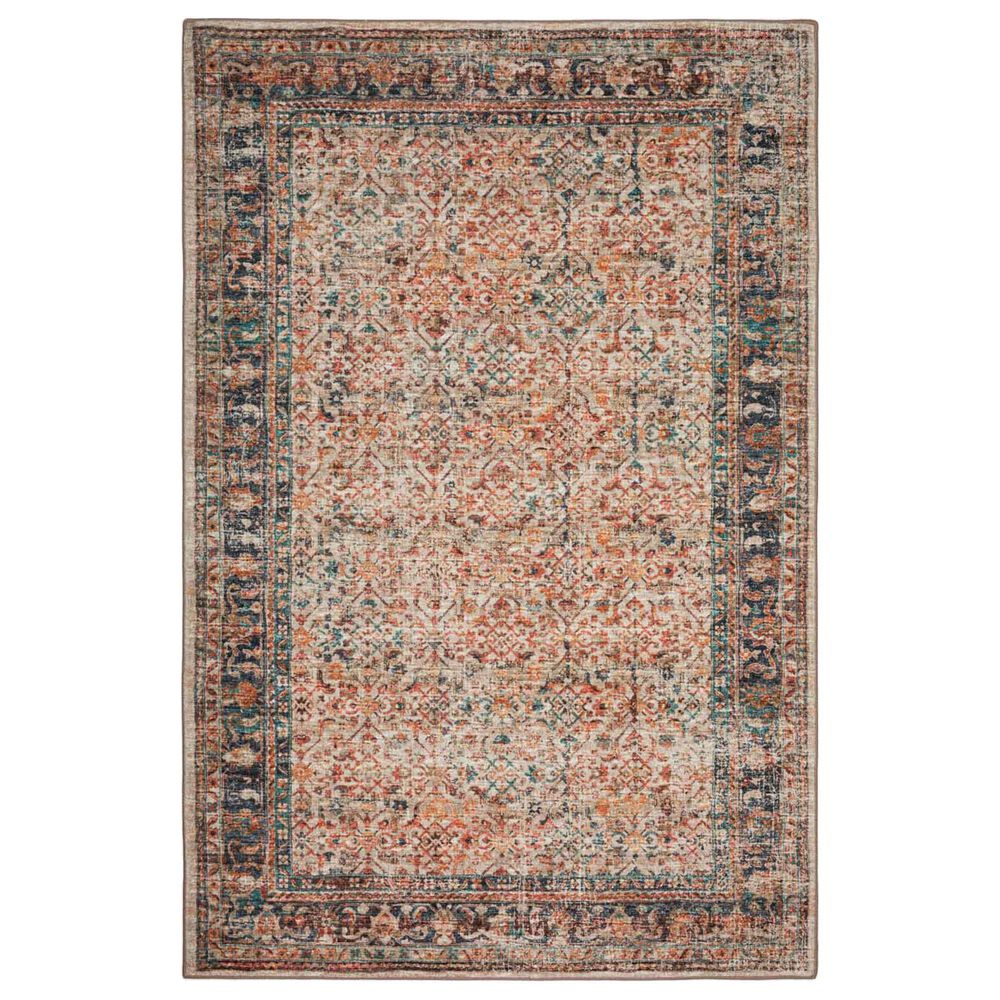 Dalyn Rug Company Jericho 4" Round Linen Indoor/Outdoor Area Rug, , large