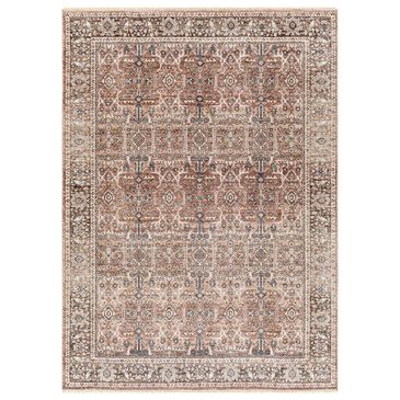 Surya Carlisle Oriental 2"11" x 10" Dusty Pink, Medium Brown, Light Gray, Pale Blue, Brown and Cream Runner, , large