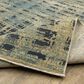 Oriental Weavers Reed RE07B 6"7" x 9"6" Beige and Blue Area Rug, , large