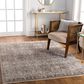 Surya Carlisle Oriental 3"11" x 5"11" Dusty Sage, Light Gray, Dusty Pink, Ivory, Pale Blue and Charcoal Area Rug, , large