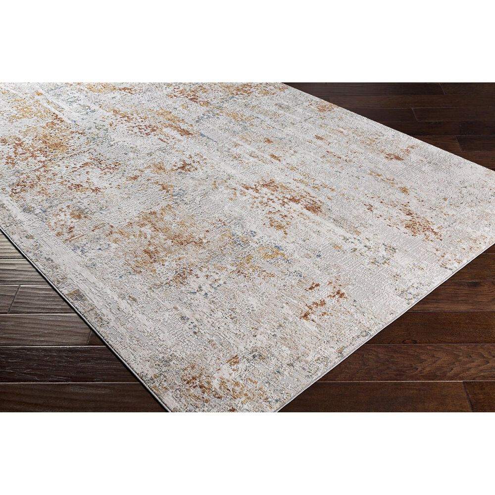 Surya Carmel 6&#39;7&quot; x 9&#39;6&quot; Camel, Clay, Mustard and Aqua Area Rug, , large