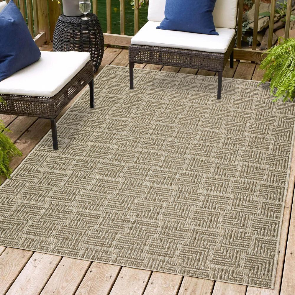 Dalyn Rug Company Bali BB10 12&#39; x 15&#39; Gray Indoor/Outdoor Area Rug, , large