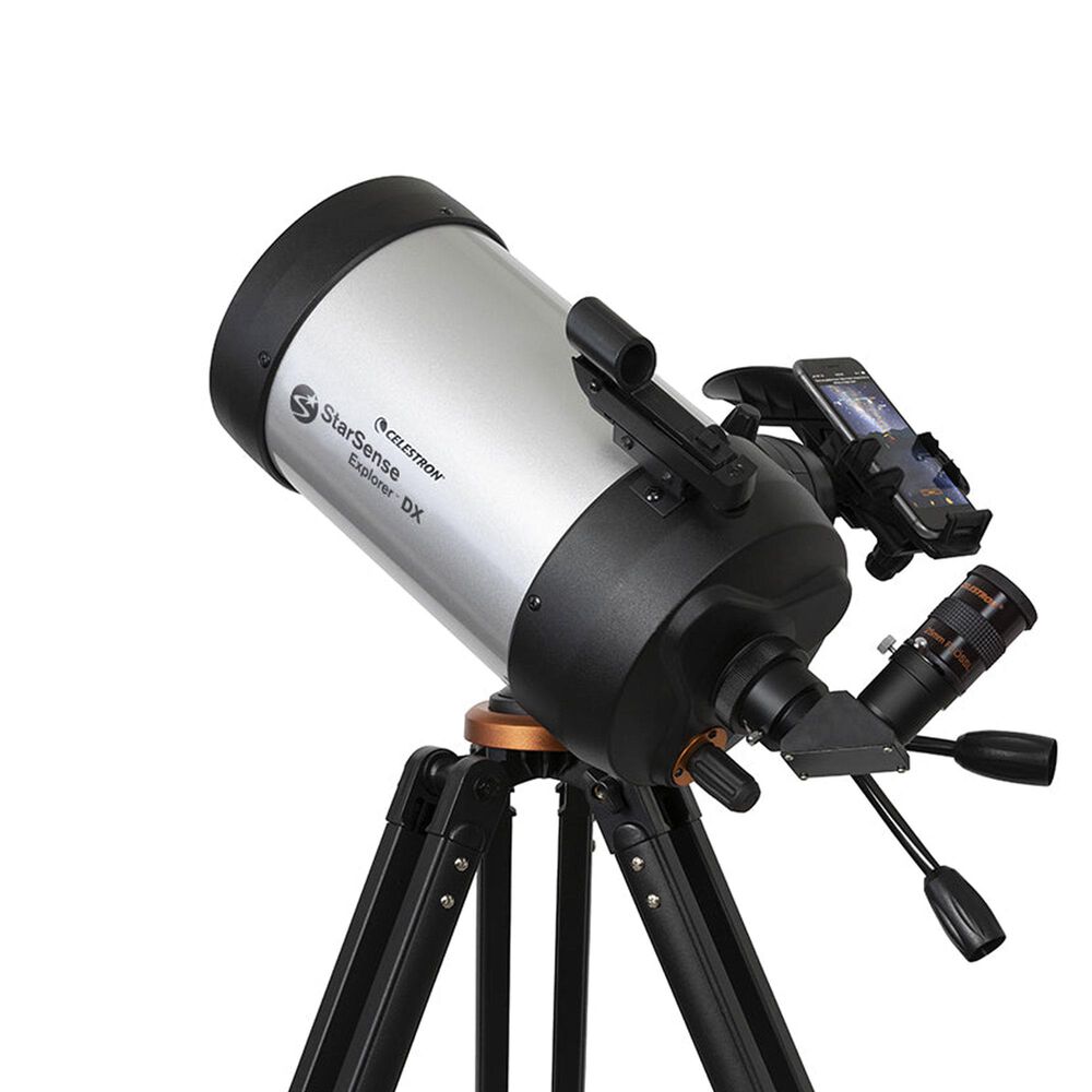 Celestron Starsense Explorer DX 5&quot; Smartphone App-Enabled Schmidt Cassegrain Telescope in Silver, , large