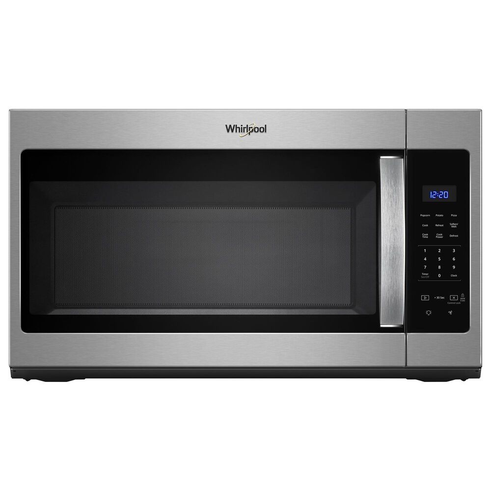 Whirlpool 3-Piece Kitchen Package with 5.0 Cu. Ft. Gas Range and 1.7 Cu. Ft. Microwave in Stainless Steel, , large