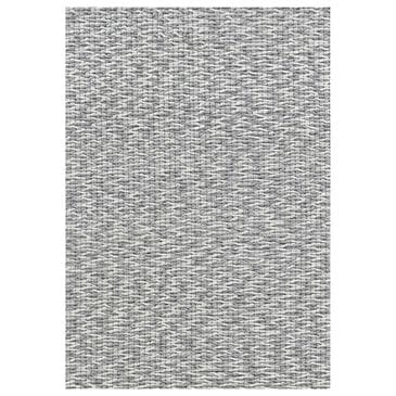 Radici USA Bellissima Chevron 2" x 3" Silver Area Rug, , large