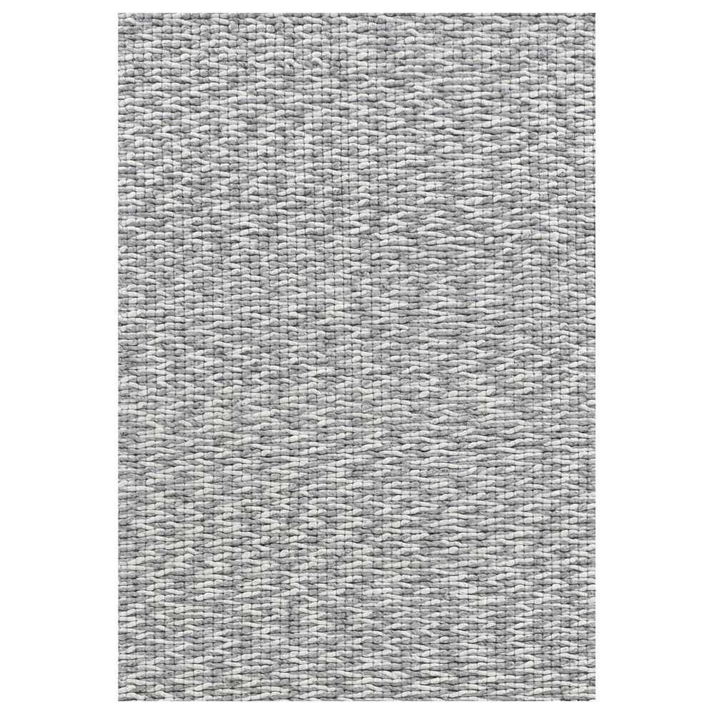 Radici USA Bellissima Chevron 8" x 10" Silver Area Rug, , large