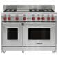 Wolf 48" Pro-Style Gas Range with Griddle (LP), , large