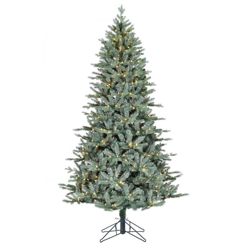 The Gerson Company 7.5" Spruce Tree with LED Lights, , large