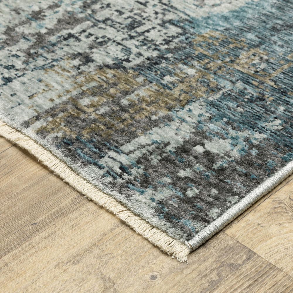 Oriental Weavers Hayden 5&#39;3&quot; x 7&#39;6&quot; Blue and Grey Area Rug, , large