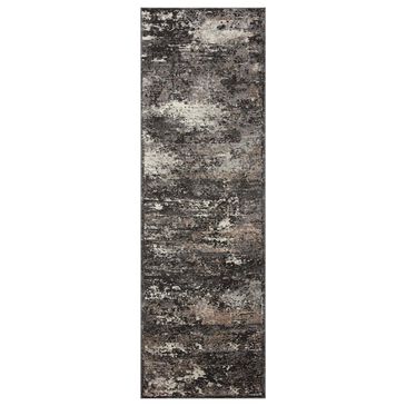 Loloi II Estelle 2"7" x 10" Charcoal and Granite Runner, , large