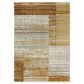 Oriental Weavers Bauer Geometric Lines 5"3" x 7"6" Rust Area Rug, , large