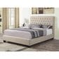 Pacific Landing Chloe King Upholstered Bed in Neutral, , large