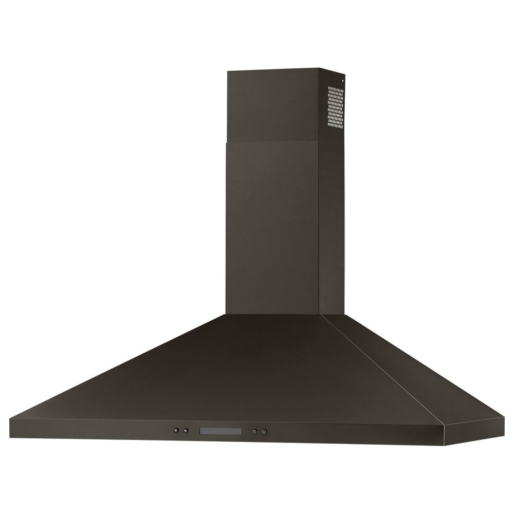 Whirlpool 36&quot; Chimney Wall Mount Range Hood in Fingerprint Black Stainless Steel, , large