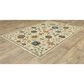 Oriental Weavers Francesca Transitional 5"3" x 7"6" Ivory Area Rug, , large