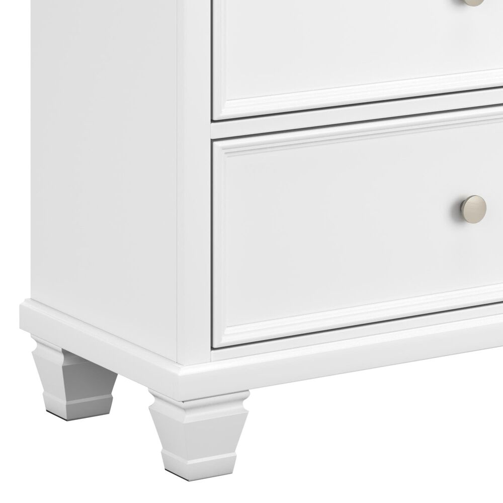 Signature Design by Ashley Fortman Dresser and Mirror in White, , large