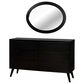 Furniture of America Lennart 6-Drawer Dresser Only in Black, , large