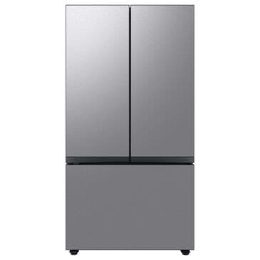 Samsung Bespoke 30.1 Cu. Ft. 3-Door French Door Refrigerator - Stainless Steel Panels Included, , large