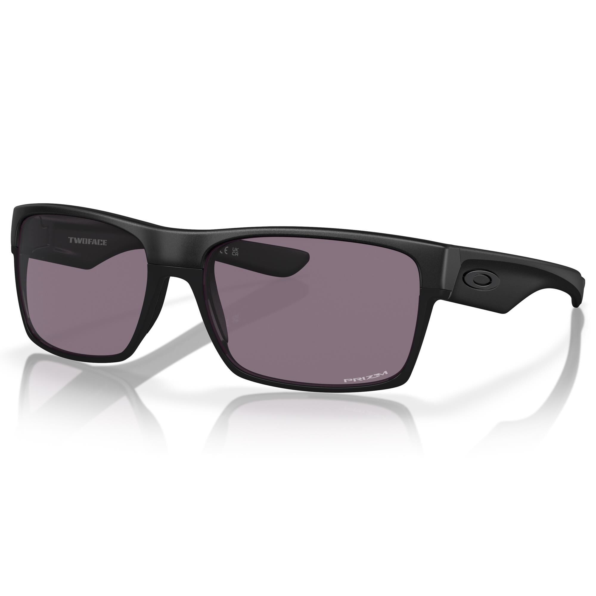 Oakley Twoface Sunglasses with Prizm Grey Lenses in Steel | NFM