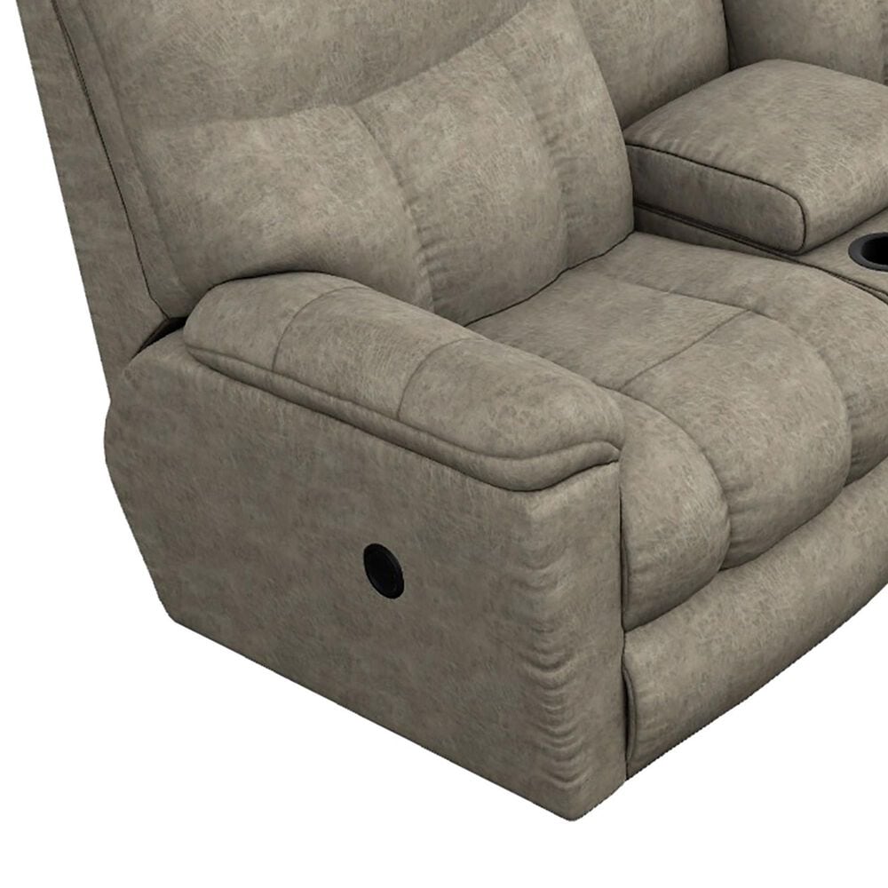 La-Z-Boy Morrison Manual Reclining Loveseat with Console in Sable, , large