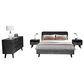 Blue River Mohave 4-Piece King Bedroom Set in Tundra Gray, , large