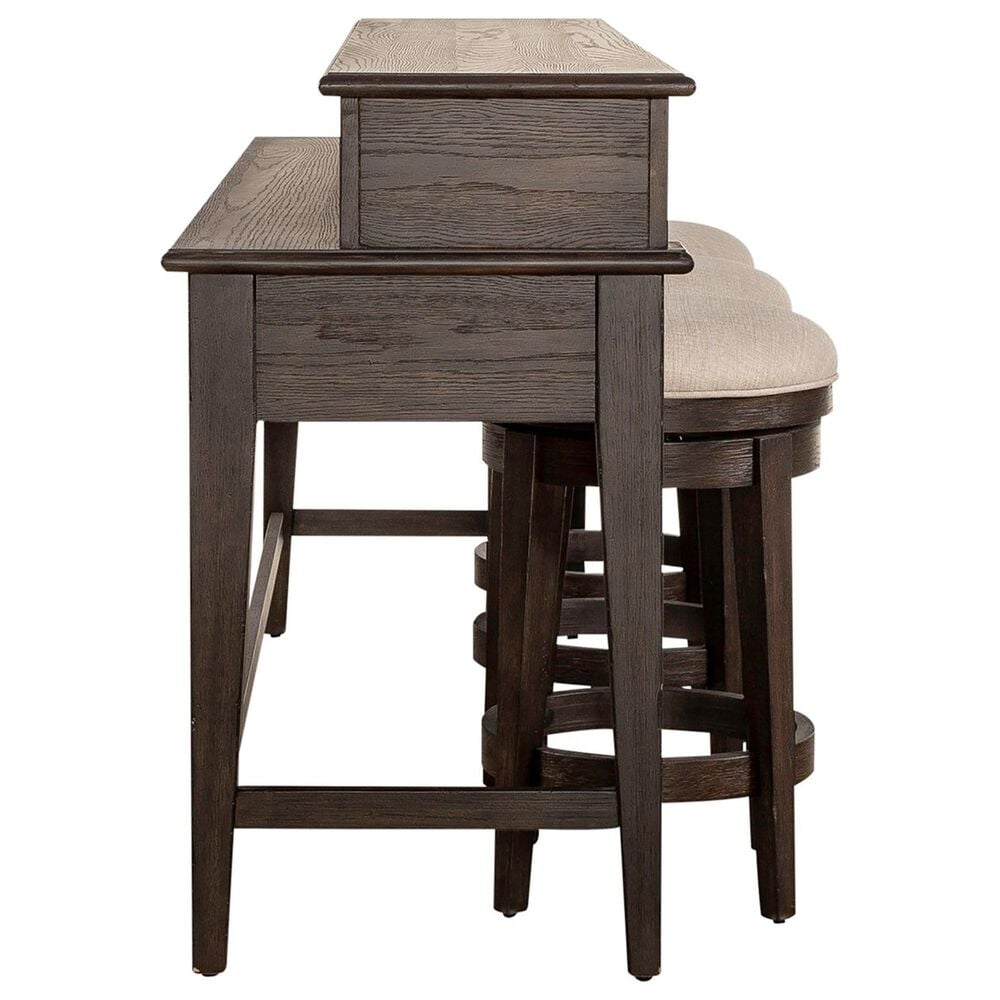 Liberty Mill Creek Console Table and 3 Stools in Peppercorn, , large