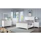 Furniture of America Castile 3-Drawer Nightstand in White, , large