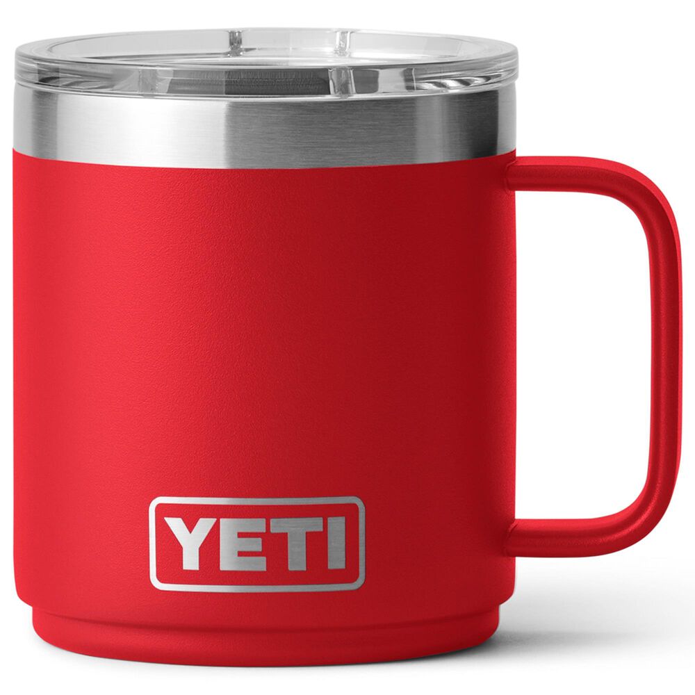 YETI Rambler 10 Oz Stackable Mug with MagSlider Lid in Rescue Red, , large