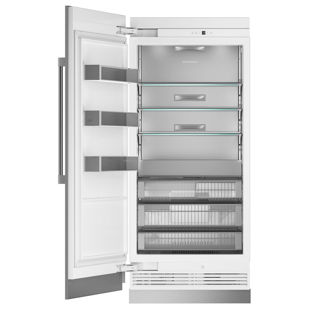 Ge Appliances 21 2 Cu Ft Smart Integrated Column Freezer Shop Nfm