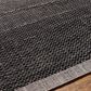 Surya Sycamore 2" x 3" Black and Charcoal Area Rug, , large