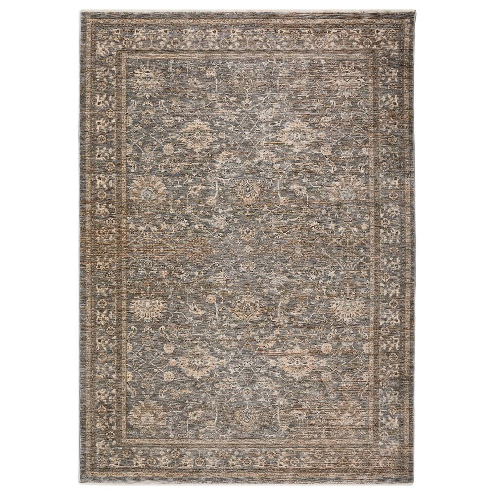 Dalyn Rug Company Yarra YA1 1"8" x 2"6" Pewter Area Rug, , large