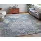 Feizy Rugs Astra 12" x 15" Gray and Blue Area Rug, , large