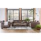 Hughes Furniture Stationary Sofa in Whaler Bronze, , large
