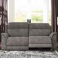 Signature Design by Ashley Next-Gen DuraPella Power Reclining Sofa with Power Headrest in Slate, , large