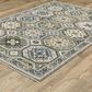 Oriental Weavers Hastings HA05H 7"10" x 10"10" Ivory Area Rug, , large