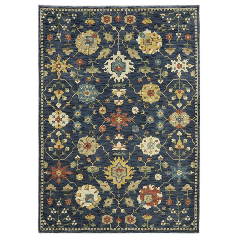 Oriental Weavers Francesca FR02L 2" x 3" Blue Area Rug, , large