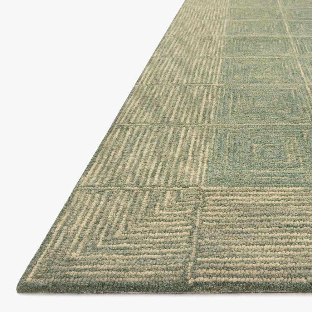 Chris Loves Julia x Loloi Francis 11&#39;6&quot; x 15&#39; Green and Natural Area Rug, , large
