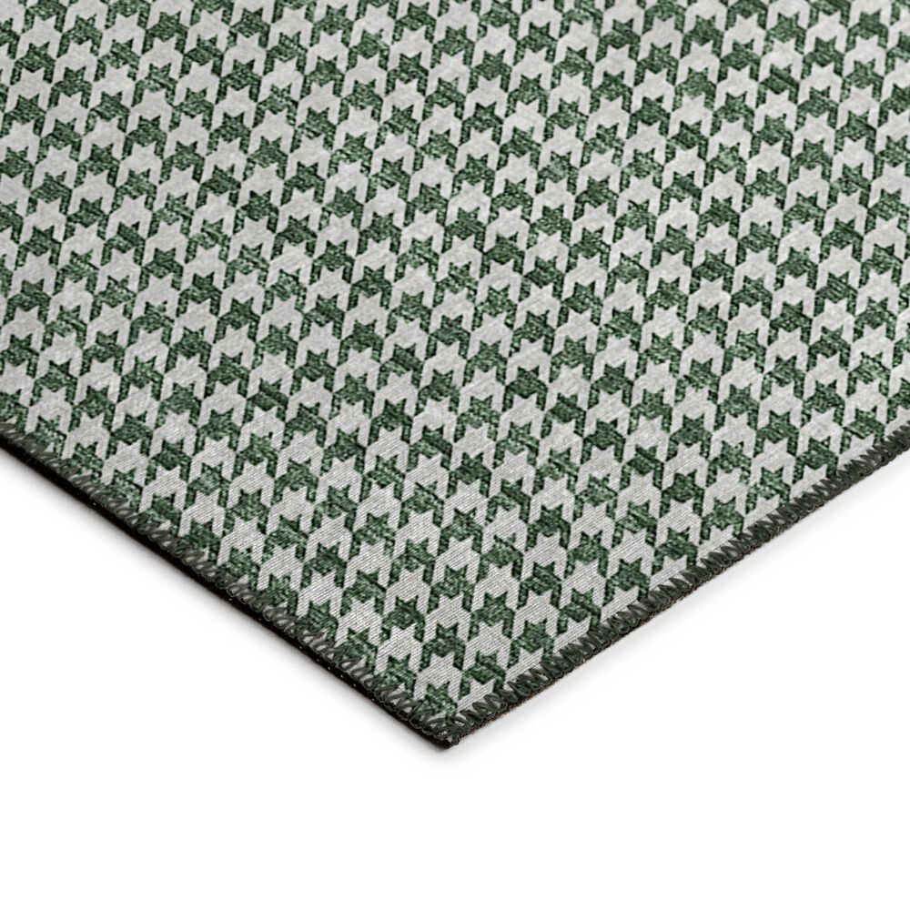 Dalyn Rug Company Hinton 2&#39;3&quot; x 10&#39; Green Indoor/Outdoor Runner, , large