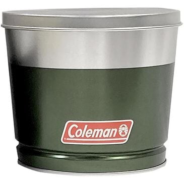 Coleman 11 Oz Citronella Scented Candle in Green and Silver, , large