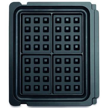 Breville 4-Slice No-mess Waffle Plates in Black, , large