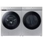 Samsung Bespoke 5.3 Cu. Ft. Front Load Washer with AI OptiWash and Auto Dispense in Silver Steel, , large